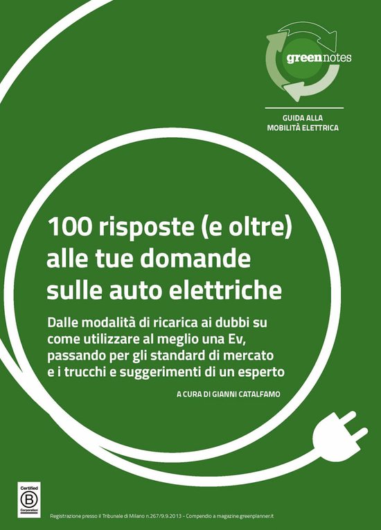 Green Notes - 100 risposte (e oltre) alle tue domande sulle  ... - cover