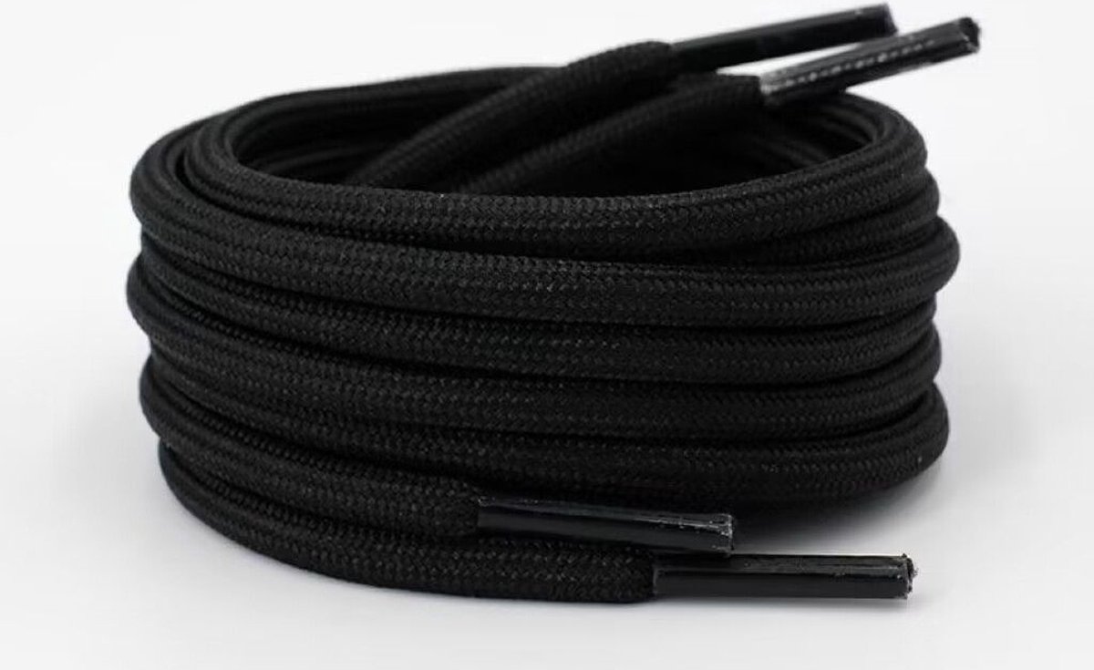 120cm Sneaker Veters -Ronde Veters -120cm - Shoe laces -kleur: zwart