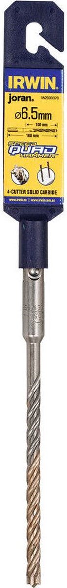 Irwin SDS-plus betonboor 4C Quad 6,5x160mm