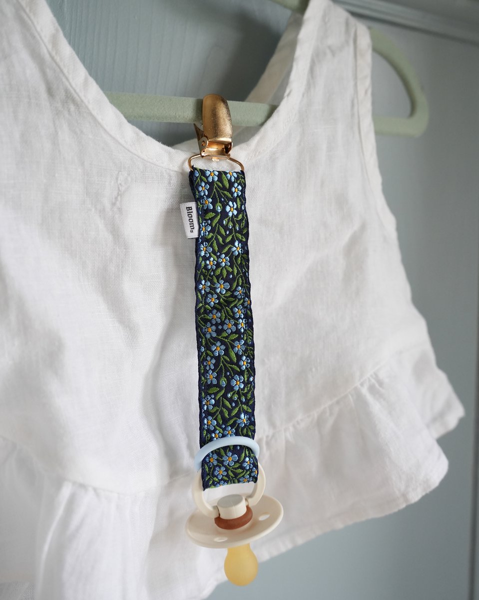 Goedkoopste Bloom Babies - Speenkoord Melbourne - Handgemaakt Speenclip - Kraamcadeau - Gratis inpakservice - Baby