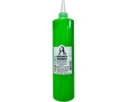 Südor Textielverf 500 ml, neon groen.Wasbestendige textielverf voor lichte stoffen. Wasmachinebestendig, wasbestendig. Fixatie door strijken