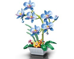 foto van Jaki - Bloemenboeket orchidee | Botanical bloemenpracht orchideeën | Classic Creator STEM speelgoed bonsai bloemen mega bouwpakket compatibel met lego mould king sluban | Icons modelbouw volwassenen | Bloemenpracht Kunstbloemen | 579 bloks