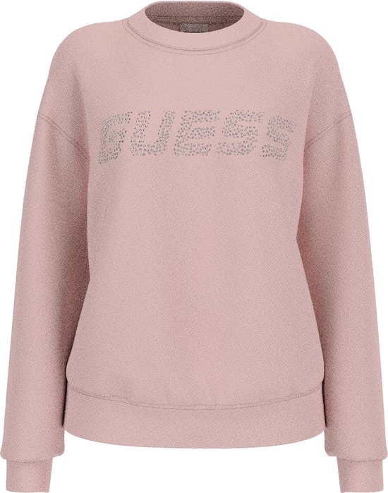 Sweat-shirt Guess Cecilia pour femme - Rose - Taille M