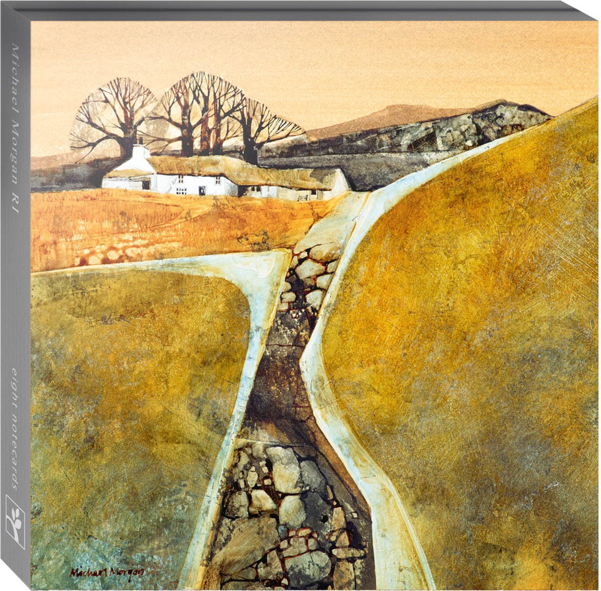 Glebe Cottage The Eco-Friendly Card Company Notecard ~ Kaartenmapje Landschap ~Michael Morgan