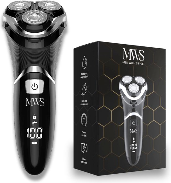 Elektrisch Scheerapparaat Mannen - Met Precisietrimmer - Volledig waterdicht
