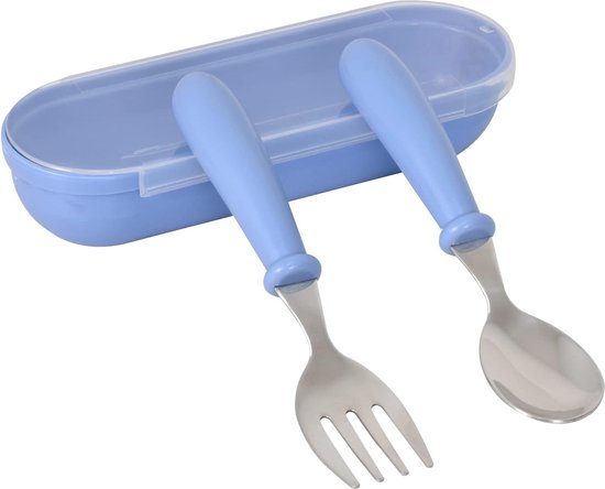 P:os 25212 Frozen Kinderbestek, 2 Delige Bestekset Met Vork En Lepel Roestvrij Staal Kunststof Handgrepen 1172580211