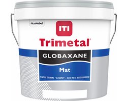 Trimetal Globaxane Mat - 5 l - 8-10 m²/l - Wit - Afwerkingslaag