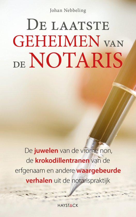 De laatste geheimen van de notaris - cover
