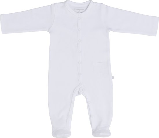 Baby's Only Boxpakje met voetjes Pure - Wit - 56 - 100% ecologisch katoen - GOTS