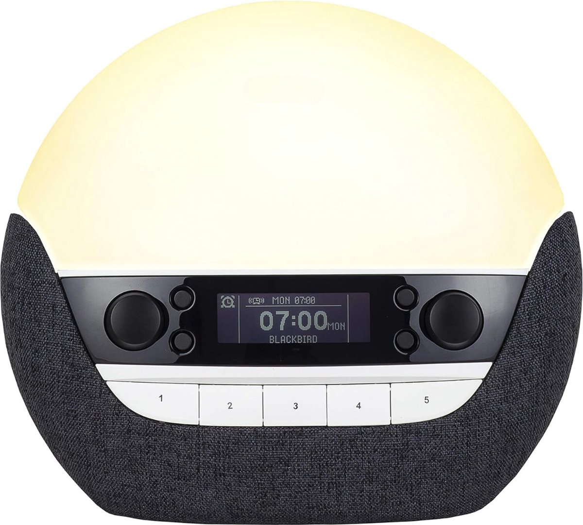 Lexium Wake-Up Light - Bed Sfeerlamp - Digitale Wekker - Lichtwekker - Wake up light wekker - Wake-up lights