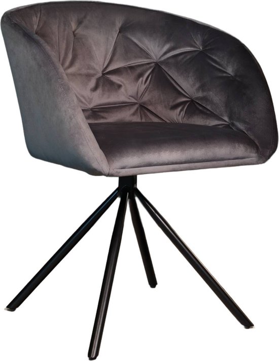 Lizzely Garden & Living Eetkamerstoel Simpy oud roze
