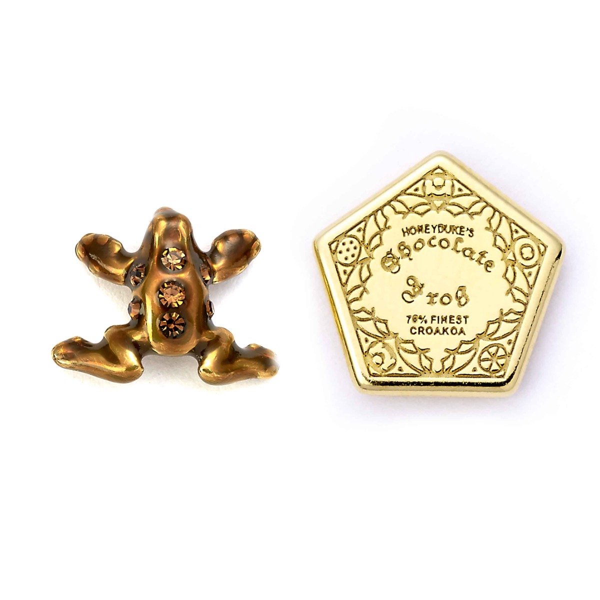 The Carat Shop - Harry Potter Zilveren Chocoladekikker Oorbellen