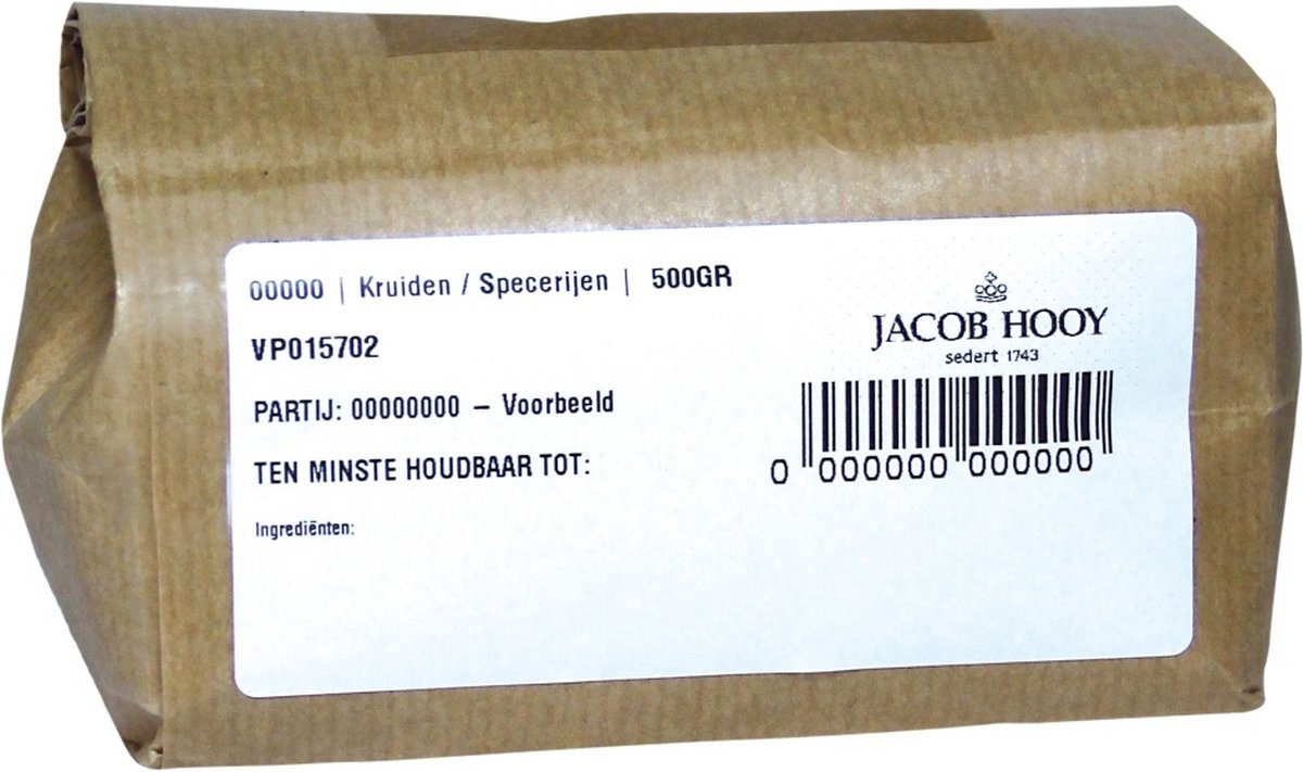 Jacob Hooy Kaneel Cassia Gemalen 500GR
