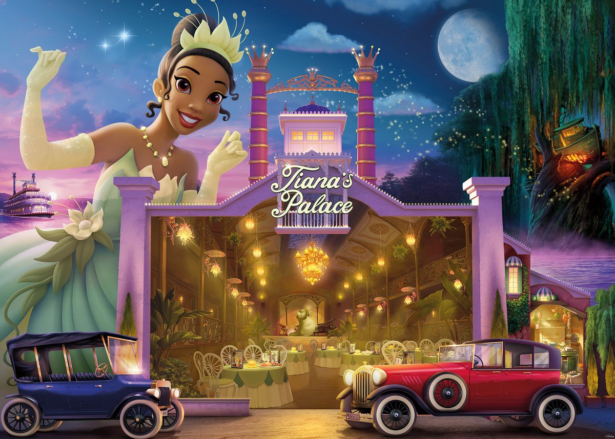 Ravensburger Puzzel - Disney Castles: Tiana - 1000 stukjes — cadeau in Spellen & Speelgoed - foto 4