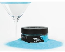 Glytter® - Sugar Rush - Suikerrand voor glazen & cocktails - Sugar Dust Blue (150g)