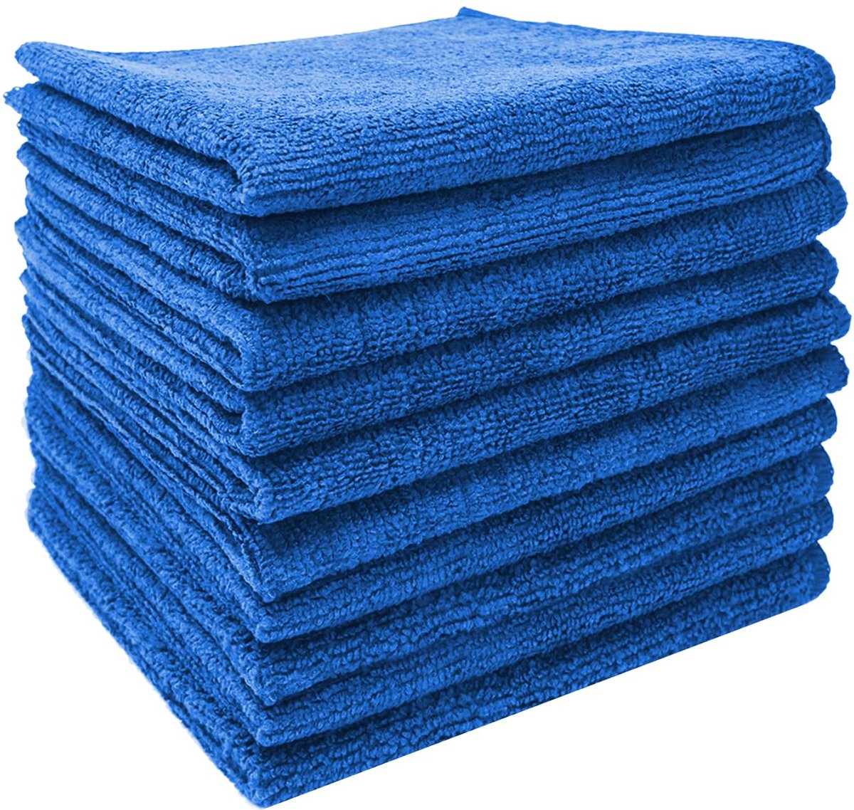La'Moussawi ® Superieure Microvezel Reinigingsdoeken Set van 10 in Diverse Kleuren