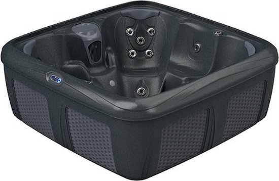 Spa Stonehenge Odyssey BIG EZ Black Diamond / Grey Wicker