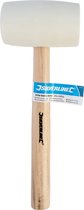 Maillet en caoutchouc blanc Silverline