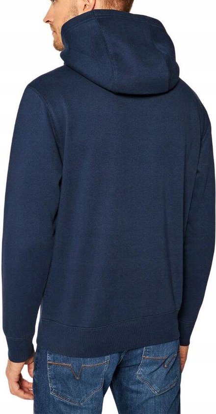 Jeans Tommy | Sweat à capuche avec logo patch drapeau | Marine |XXL