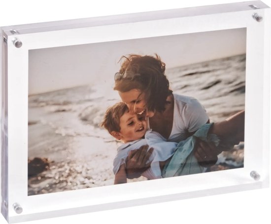 Cadre photo SecaDesign - transparent - plastique / acrylique - 13x18 cm