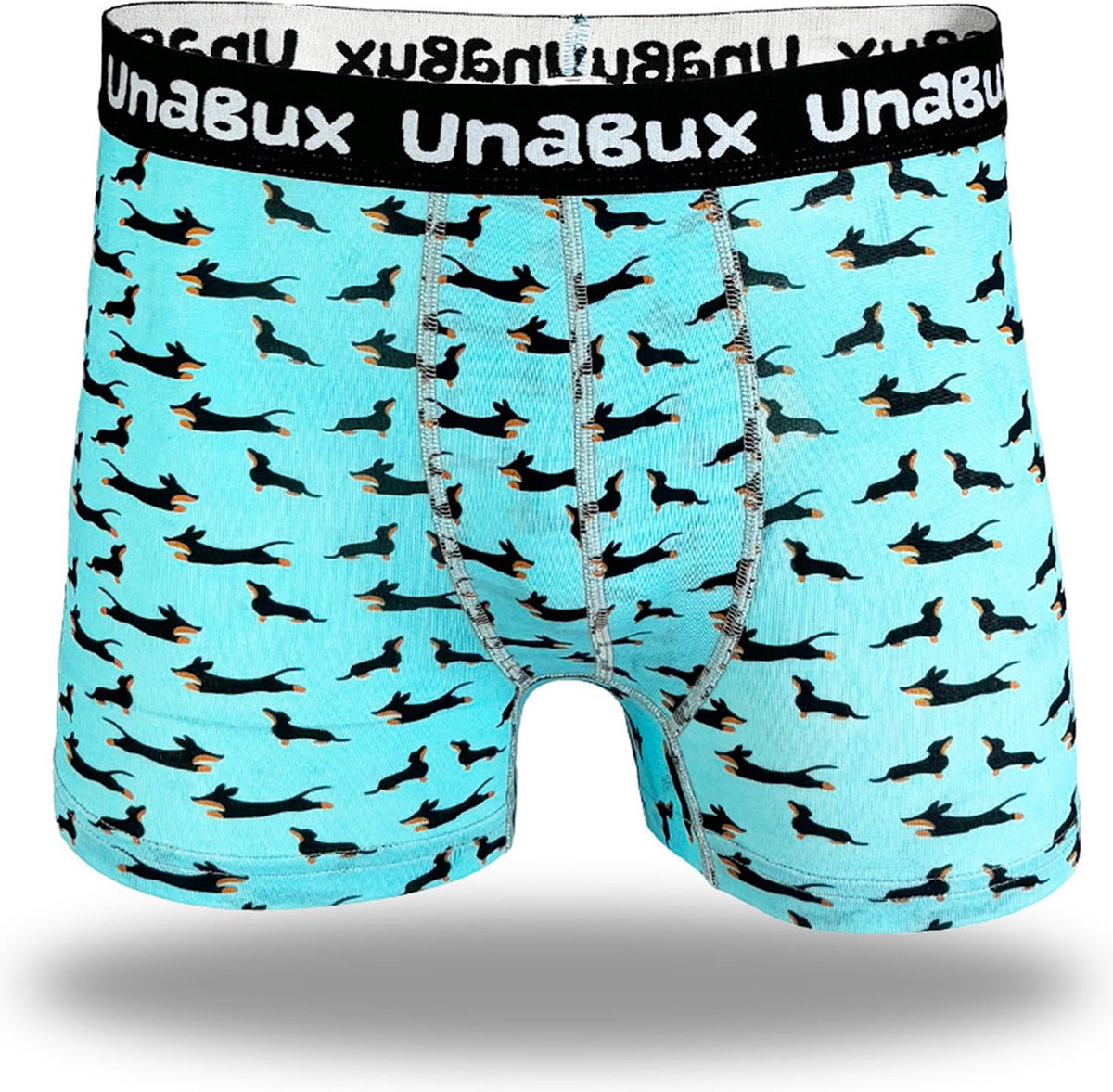 Unabux Boxer BLACK WHITE RABBIT