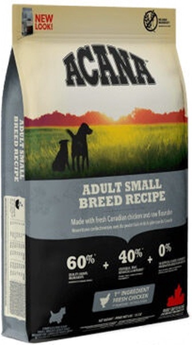 Acana Acana Adult Small Breed Dog Heritage - 2 x 2 kg