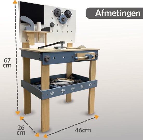 Bosch gereedschapskoffer voor kinderen – met sccu boormachine