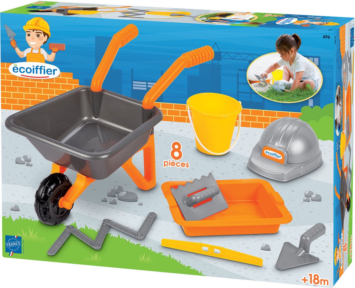 Ecoiffier Bouwset Metselaar 8 st.