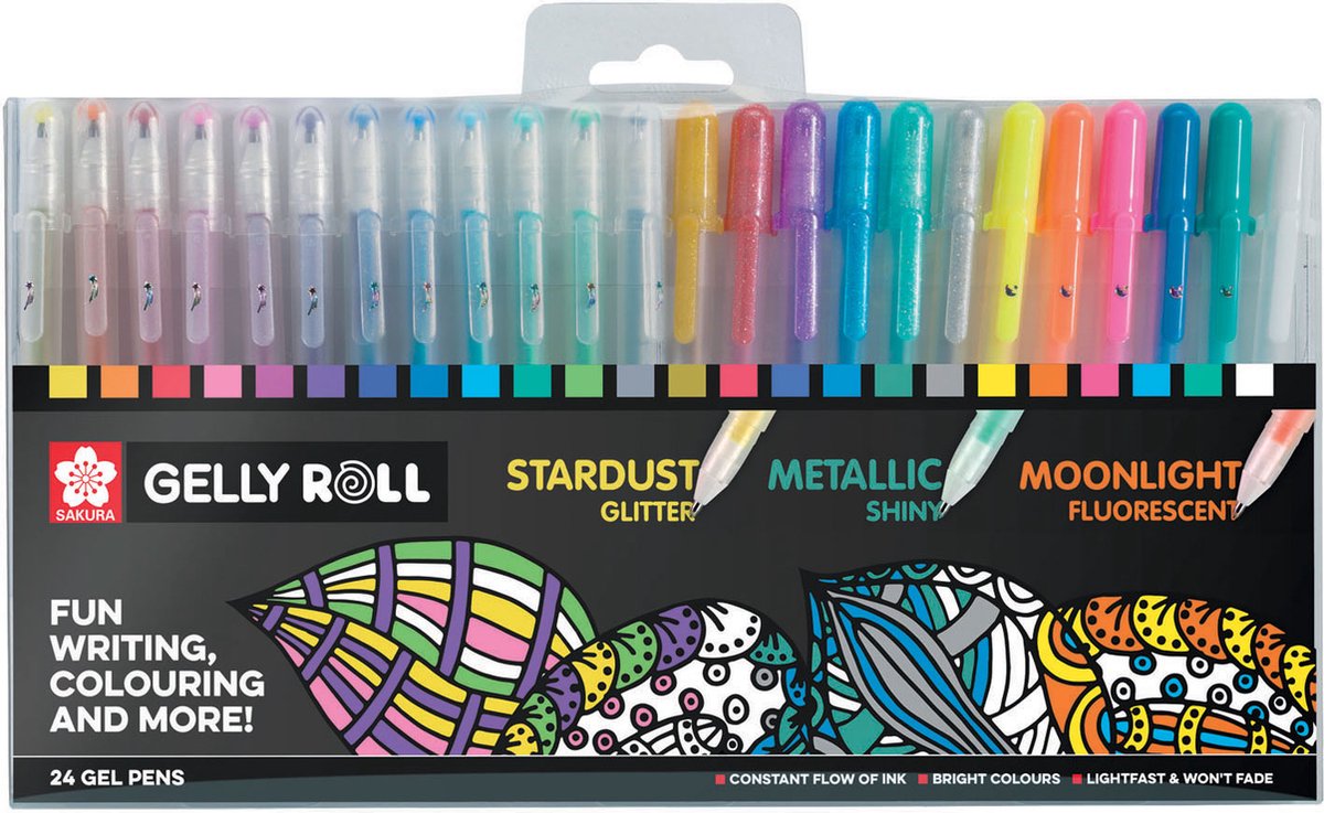 Sakura Gelly Roll Mixed Set 24