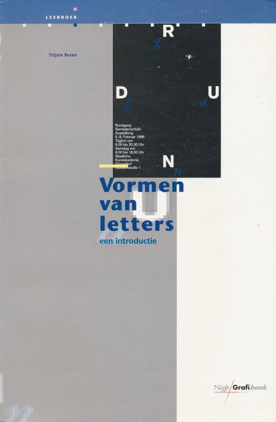 9789029840101 - Vormen van letters dr 1