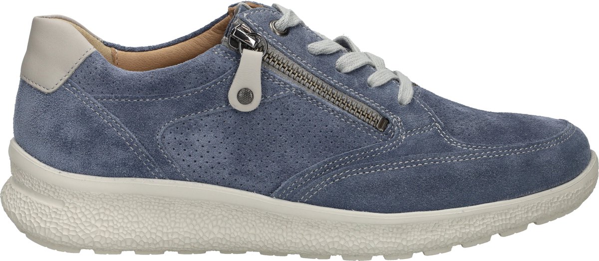 Dames Veterschoenen Hartjes Rap Shoe Aqua-aluminium Jeansblauw - Maat 4