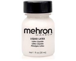 Mehron Liquid Latex - Clear met penseel 30 ml