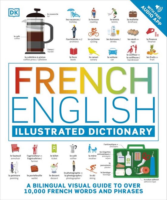 French English Illustrated Dictionary - cover