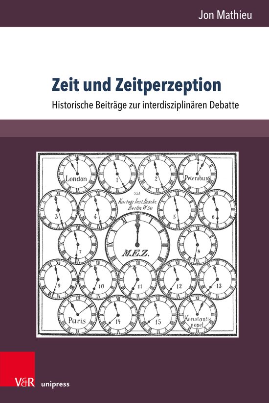 Zeit und Zeitperzeption - cover