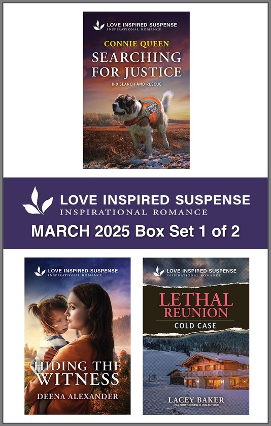 Love Inspired Suspense March 2025 - Box Set 1 of 2 - cover