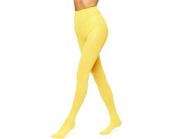 Antie AN-124 Dames Panty - 100 DEN - Polyamide - Microvezel - Canariegoud - S