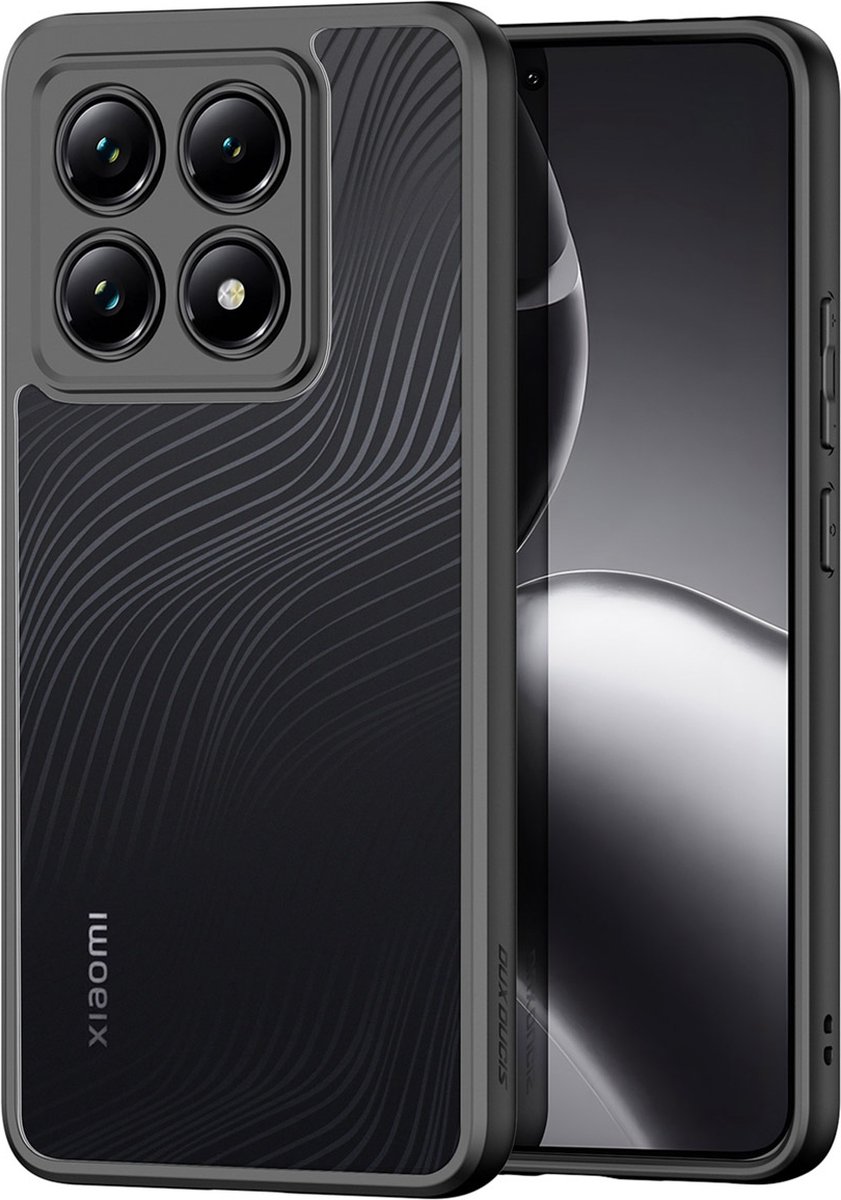 Dux Ducis - Telefoon hoesje geschikt voor de Xiaomi 14T Pro - Back Cover - Aimo Series - Zwart