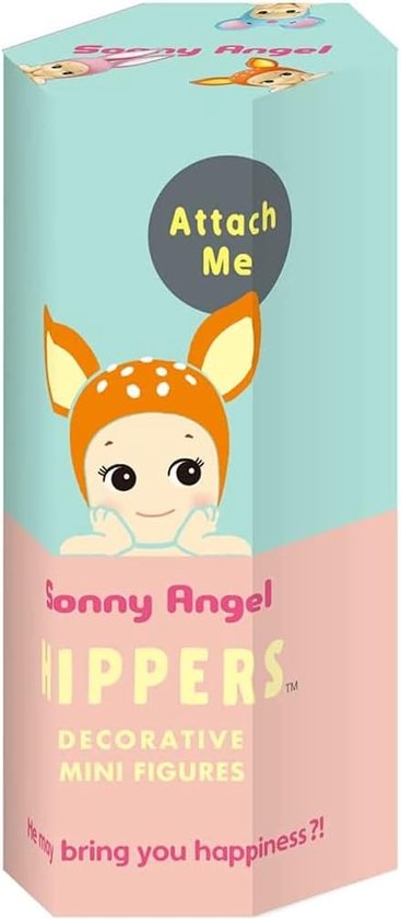 Sonny Angel - Hippers - Animal Series - Mini Figure - Verrassingsbox - Mysterie box - BlindBox - Blind Box - 1 Stuk