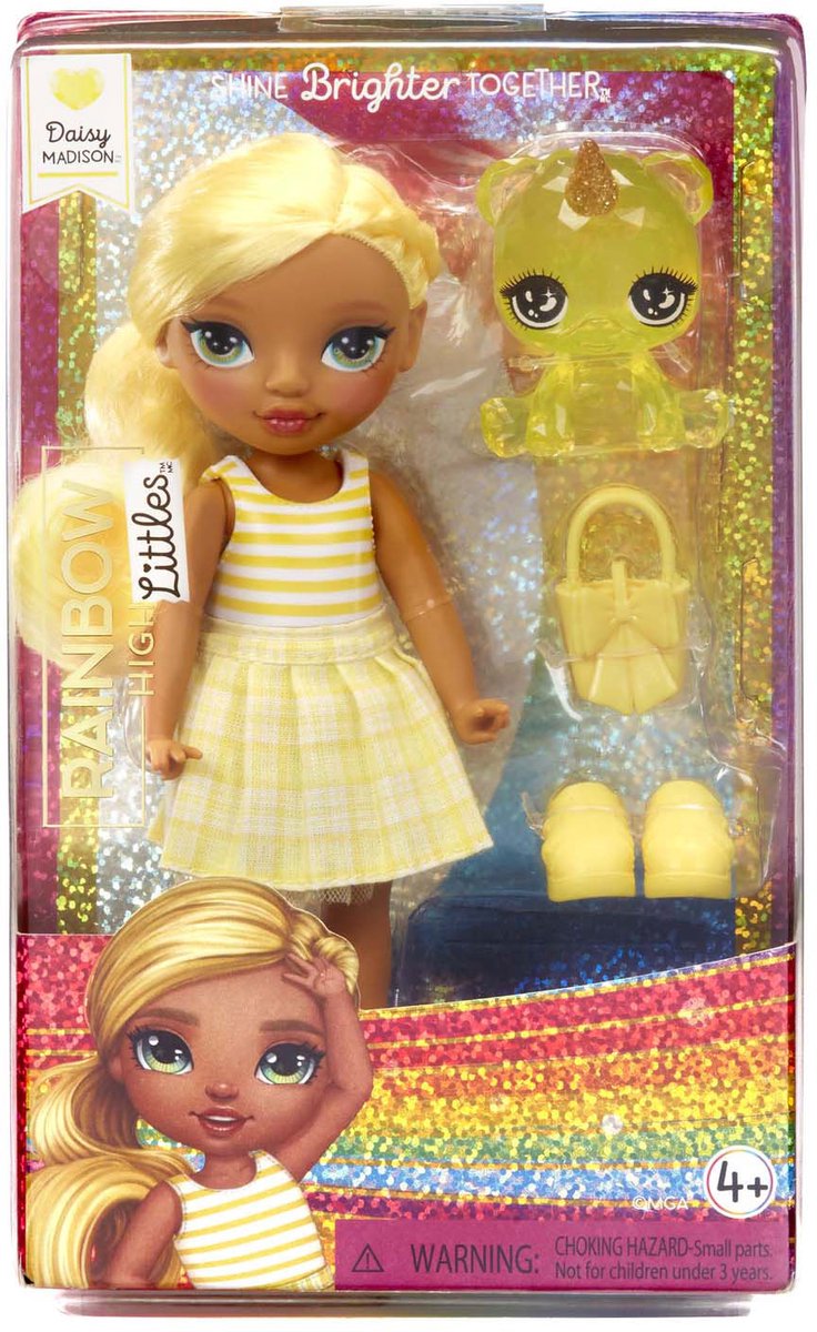 Rainbow High Littles minipop - Daisy (geel) — afbeelding 11