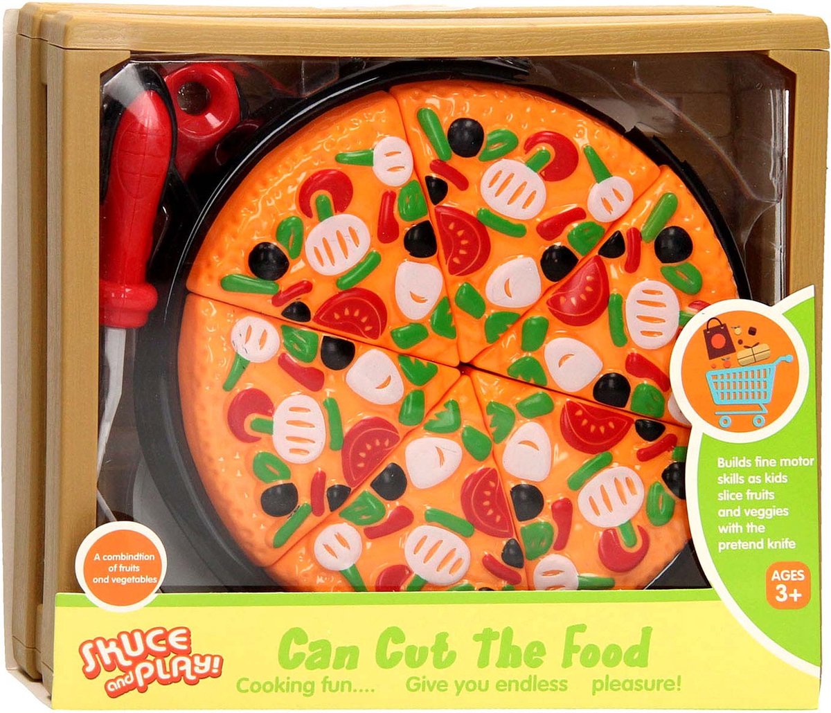 Snij Eten in Kist - Pizza