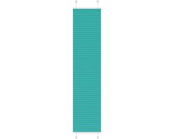 vidaXL - Plissé - rolgordijn - 40x200 - cm - stofbreedte - 39,4 - cm - petrol - groen