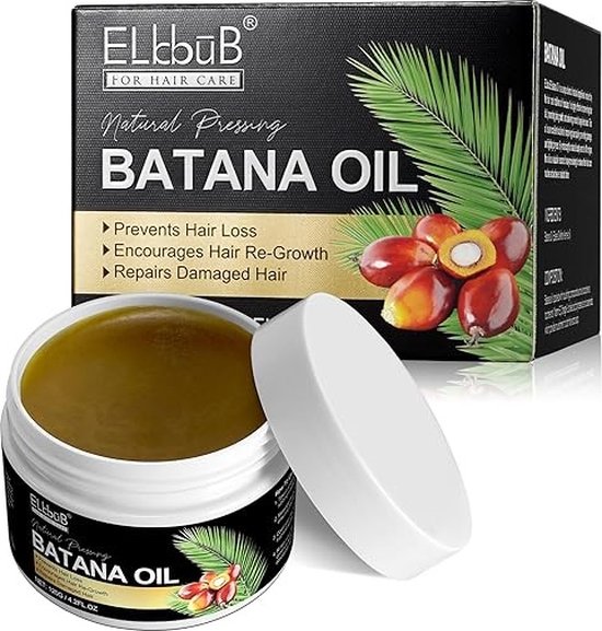 Batana Olie - Haar Hoofdhuid Haaruitval Haargroei Hydrateren Verzachten Voedend Natuurlijk Duurzaam - 120 gram