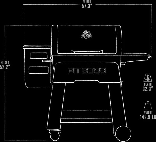 Pit Boss Competition Series 1250 - Pellet BBQ van Pit Boss — afbeelding 3