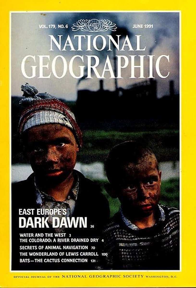 NATIONAL GEOGRAPHIC JUNI 1991 EDITIE ENGELS TIJDSCHRIFT
