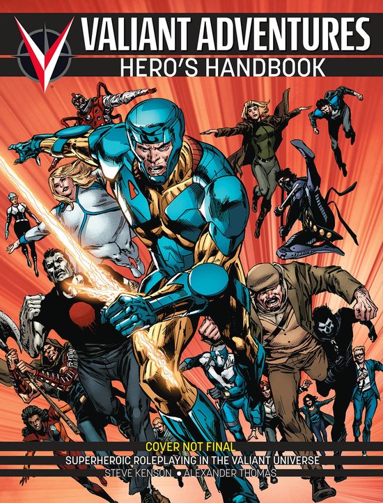 Valiant Adventures Hero’s Handbook - cover