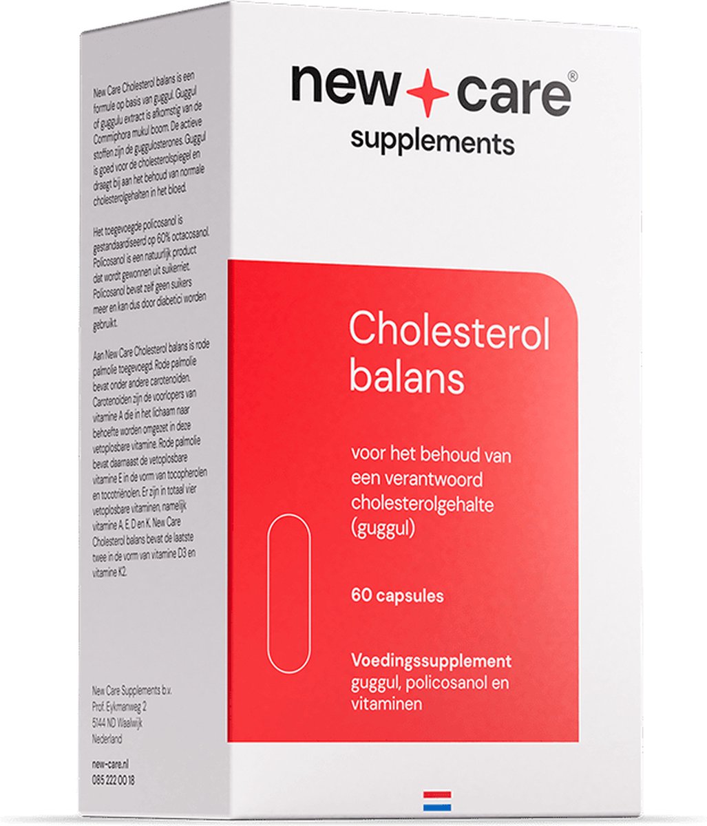 Goedkoopste New Care Cholesterol balans - 60 capsules