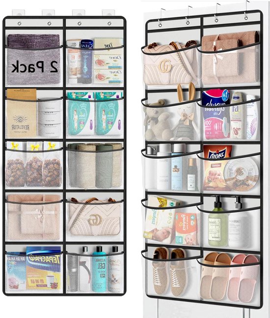 Hangende organizer 2-stijl wandopbergzak opbergtas voor kinderkamer badkamer slaapkamer kantoor