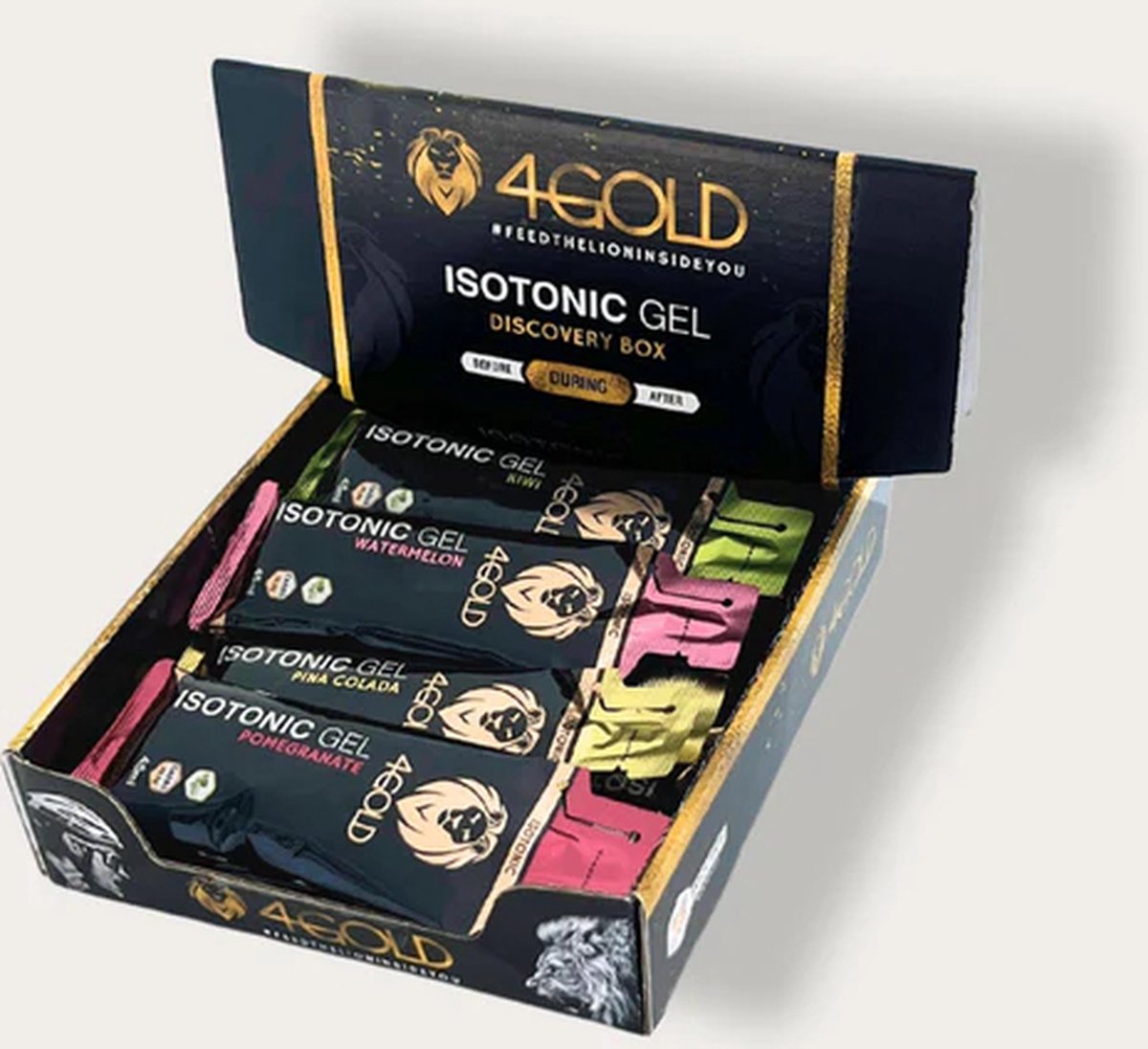 Goedkoopste 4Gold Isotone Gels Discovery Box (12 gels, 4 smaken