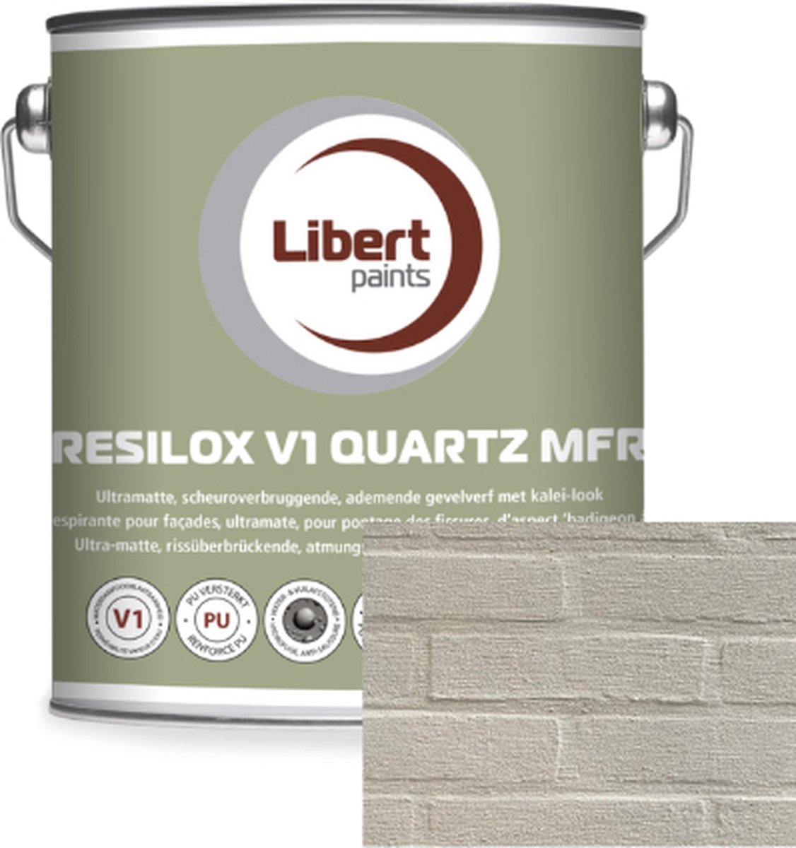 Kalei Verf - Kleur 008- Libert Resilox V1 Quartz MFR 15kg