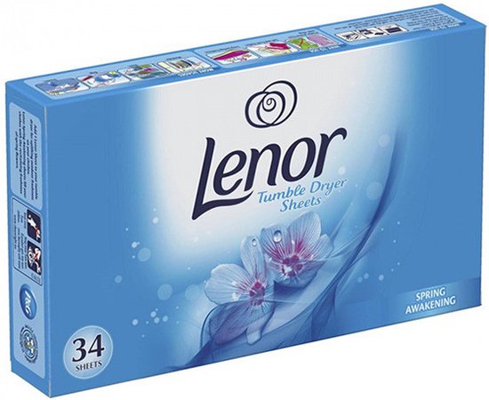 Lenor Droogtrommeldoekjes Aprilfris - 3 x 34 Doekjes